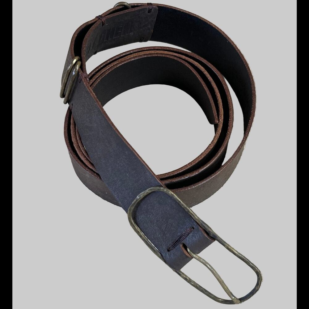 Ziggy Chen brown leather belt